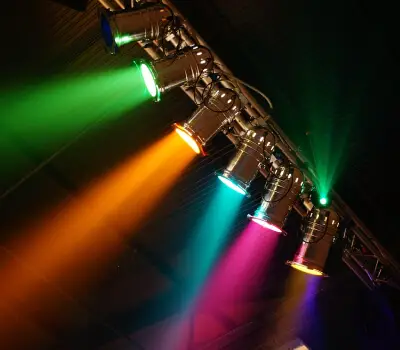 Stage lighting slip ring