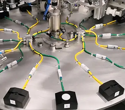 Rotary table slip ring