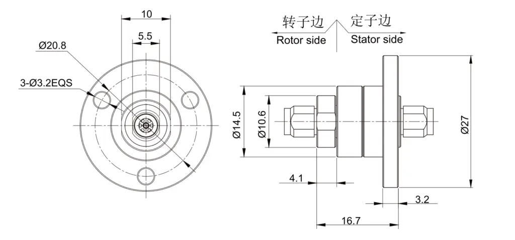 WDRF-2.92-40GI-01 drawing