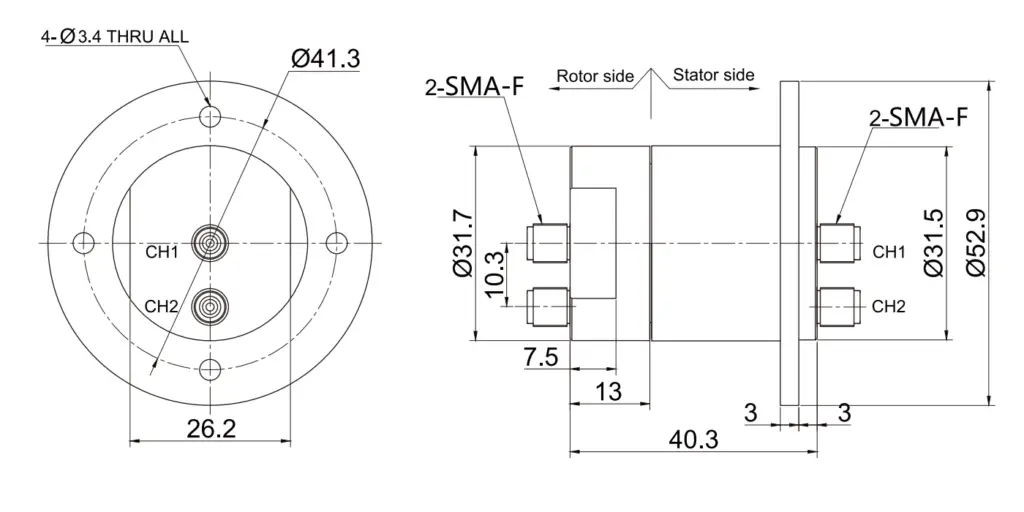 WDRF-SMA-4.5G-02A drawing