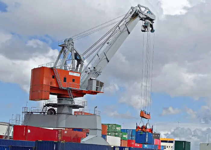 PORT CRANE SLIP RING