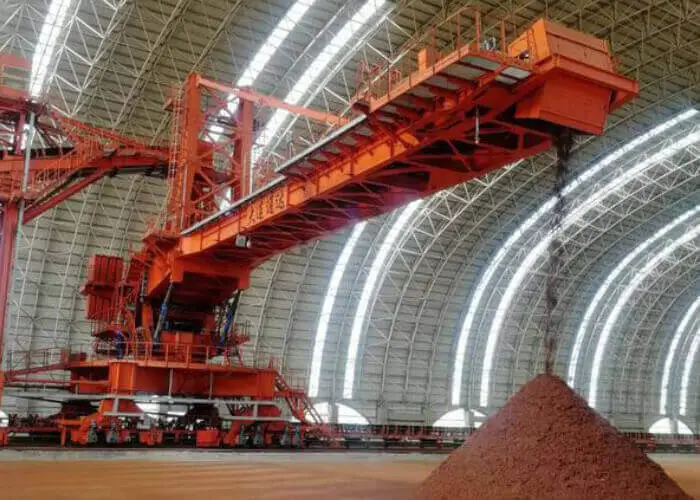 stacker reclaimer slip ring