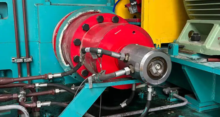 Metallurgy rotary joint