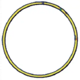 Bottom wave C-scan image of AgCuV alloy conductive slip ring