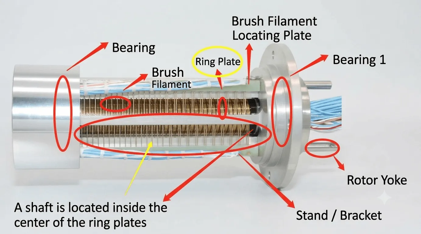 Slip ring Internal structure